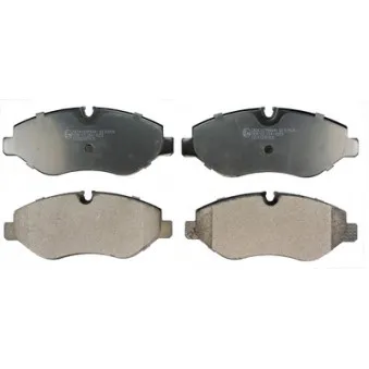 Jeu de 4 plaquettes de frein avant DENCKERMANN B110934