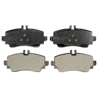 Jeu de 4 plaquettes de frein avant DENCKERMANN B110941