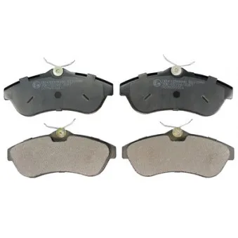 Jeu de 4 plaquettes de frein avant DENCKERMANN B110946