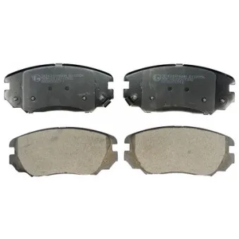 Jeu de 4 plaquettes de frein avant DENCKERMANN B110956