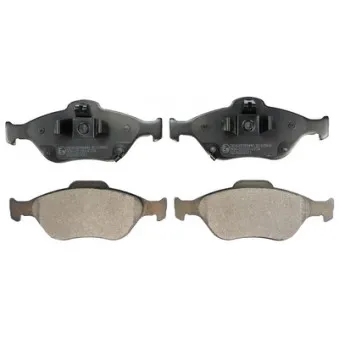 Jeu de 4 plaquettes de frein avant DENCKERMANN B110960