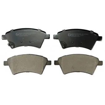 Jeu de 4 plaquettes de frein avant DENCKERMANN B110963
