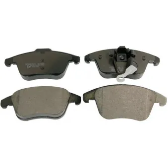 Jeu de 4 plaquettes de frein avant DENCKERMANN B110994