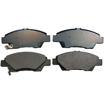 Jeu de 4 plaquettes de frein avant DENCKERMANN B110996
