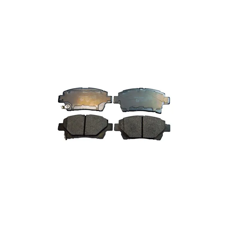 Jeu de 4 plaquettes de frein avant DENCKERMANN B111000