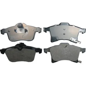 Jeu de 4 plaquettes de frein avant DENCKERMANN B111002