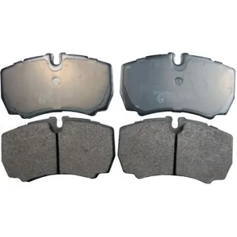 Jeu de 4 plaquettes de frein arrière DENCKERMANN B111003