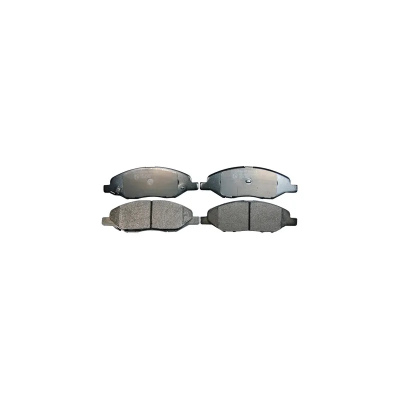 Jeu de 4 plaquettes de frein avant DENCKERMANN B111006