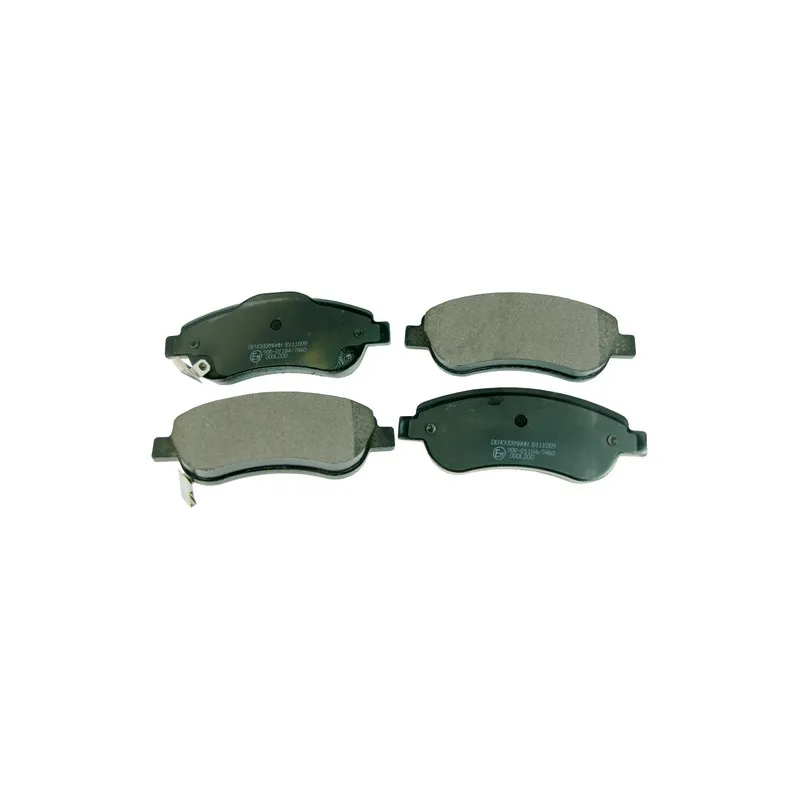 Jeu de 4 plaquettes de frein avant DENCKERMANN B111009