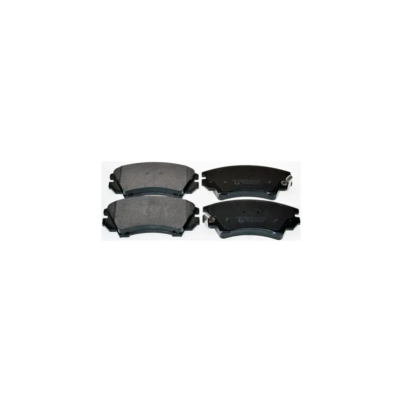 Jeu de 4 plaquettes de frein avant DENCKERMANN B111014