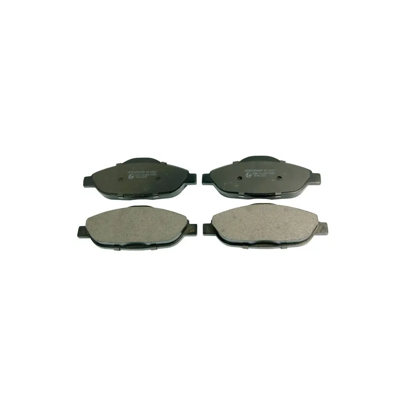 Jeu de 4 plaquettes de frein avant DENCKERMANN B111027