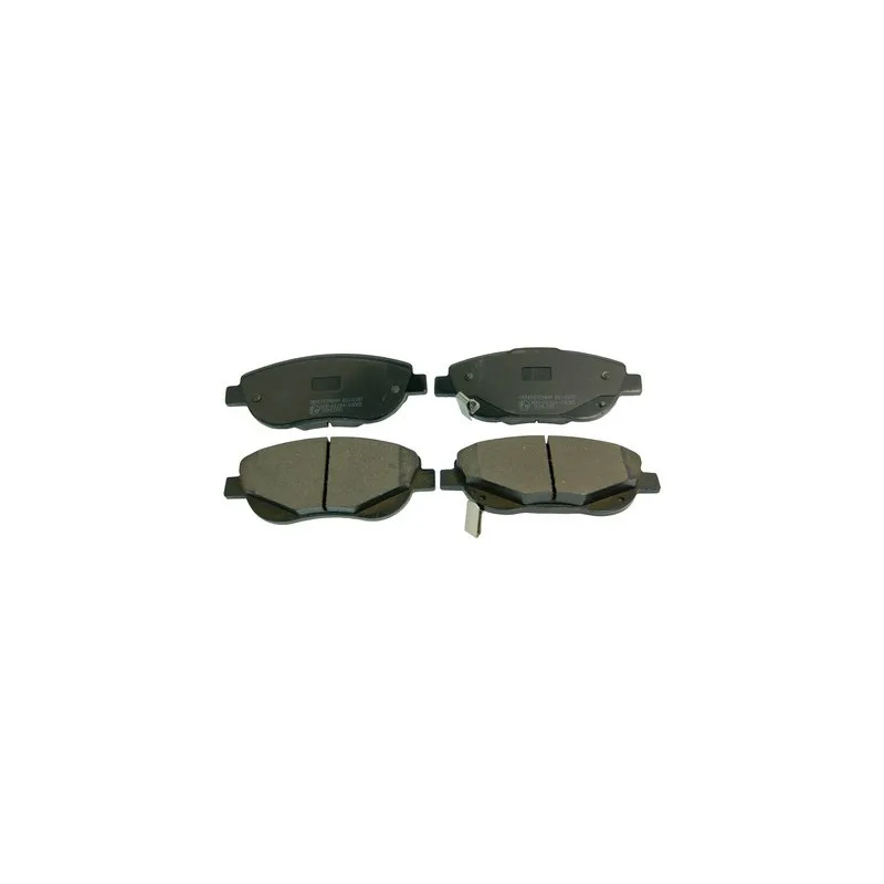 Jeu de 4 plaquettes de frein avant DENCKERMANN B111030