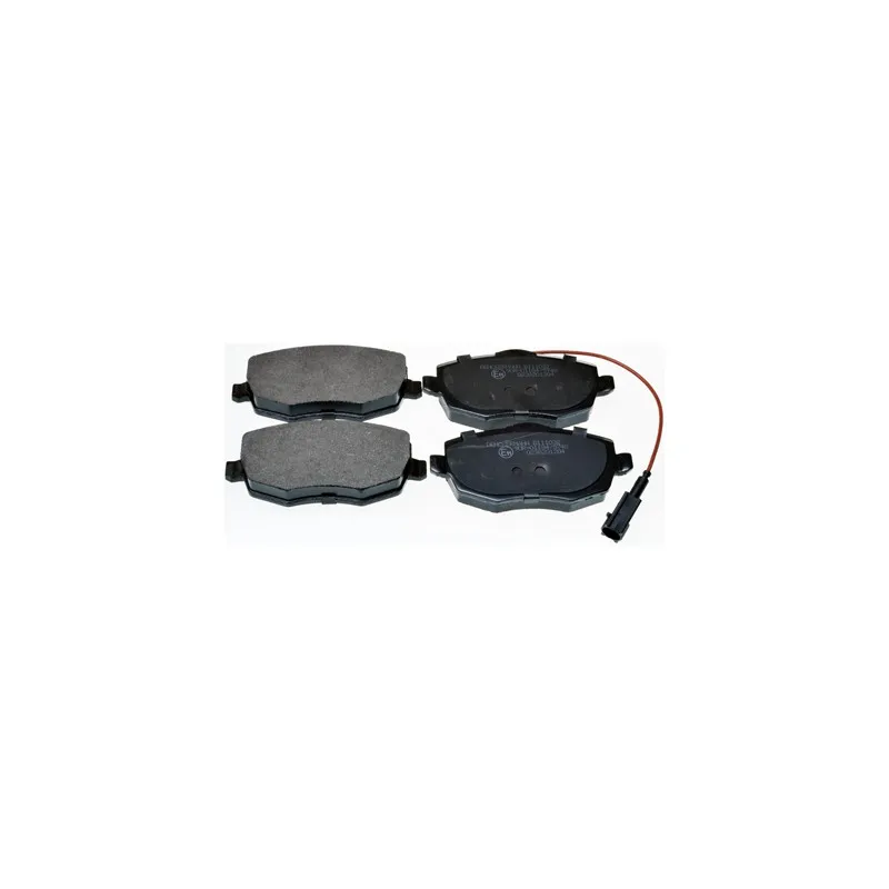 Jeu de 4 plaquettes de frein avant DENCKERMANN B111032