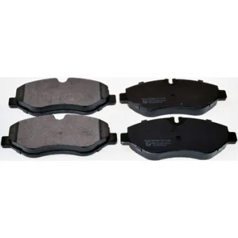 Jeu de 4 plaquettes de frein avant DENCKERMANN B111040