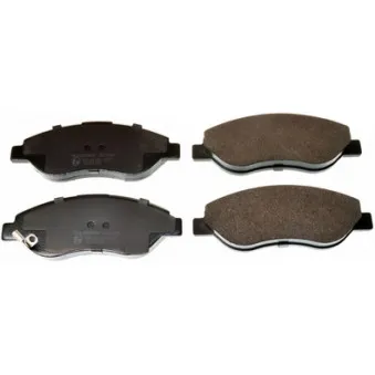 Jeu de 4 plaquettes de frein avant DENCKERMANN B111050