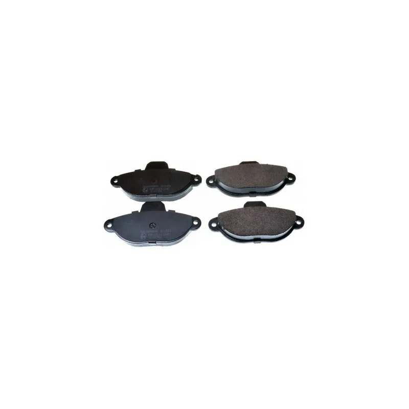 Jeu de 4 plaquettes de frein avant DENCKERMANN B111051