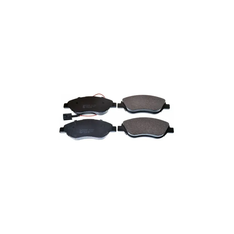 Jeu de 4 plaquettes de frein avant DENCKERMANN B111052