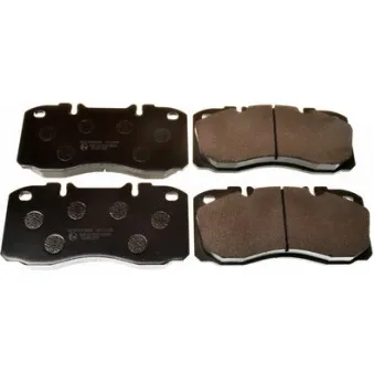 Jeu de 4 plaquettes de frein avant DENCKERMANN B111055