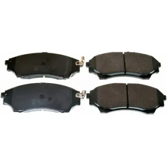 Jeu de 4 plaquettes de frein avant DENCKERMANN B111065