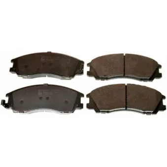 Jeu de 4 plaquettes de frein avant DENCKERMANN B111069