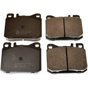 Jeu de 4 plaquettes de frein avant DENCKERMANN B111086