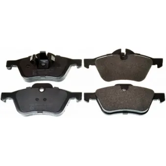 Jeu de 4 plaquettes de frein avant DENCKERMANN B111105