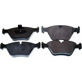 Jeu de 4 plaquettes de frein avant DENCKERMANN B111110
