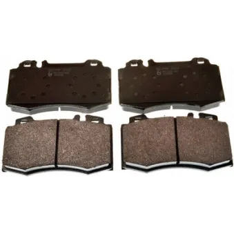 Jeu de 4 plaquettes de frein avant DENCKERMANN B111111