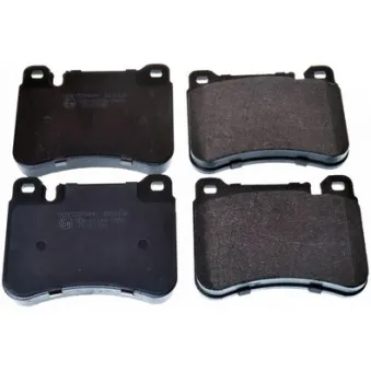 Jeu de 4 plaquettes de frein avant DENCKERMANN B111136