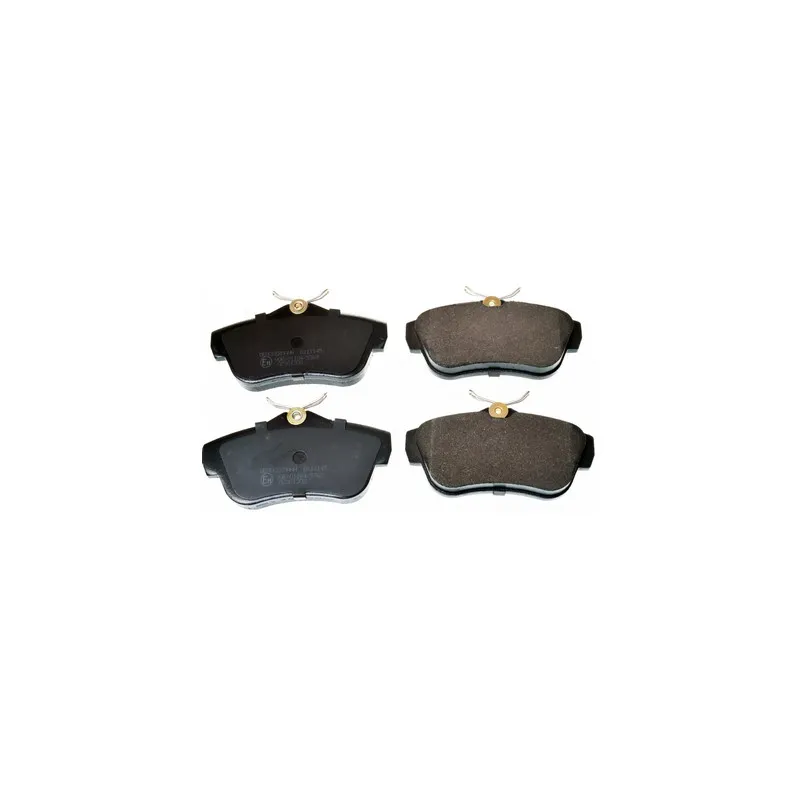 Jeu de 4 plaquettes de frein arrière DENCKERMANN B111145