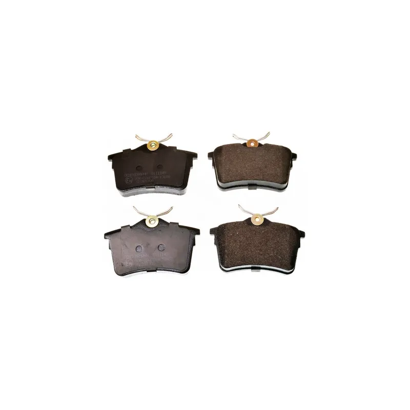 Jeu de 4 plaquettes de frein arrière DENCKERMANN B111149