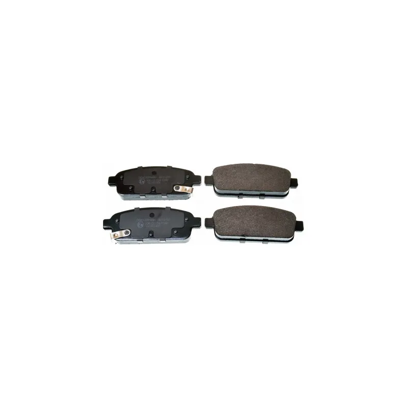 Jeu de 4 plaquettes de frein arrière DENCKERMANN B111153