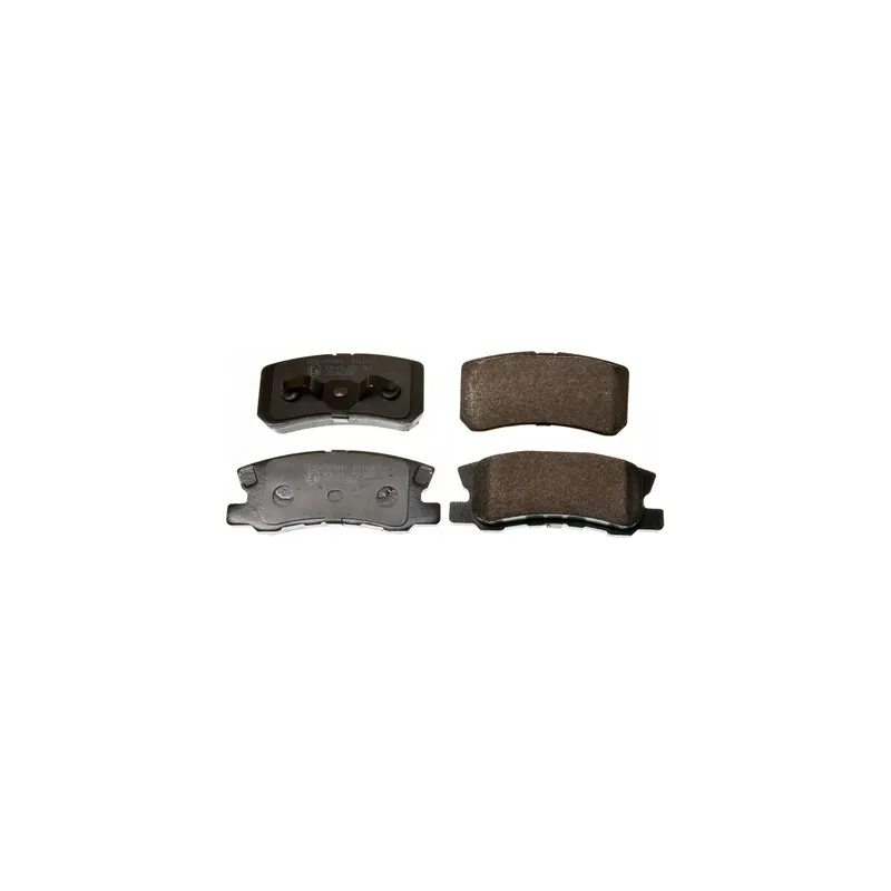 Jeu de 4 plaquettes de frein arrière DENCKERMANN B111163