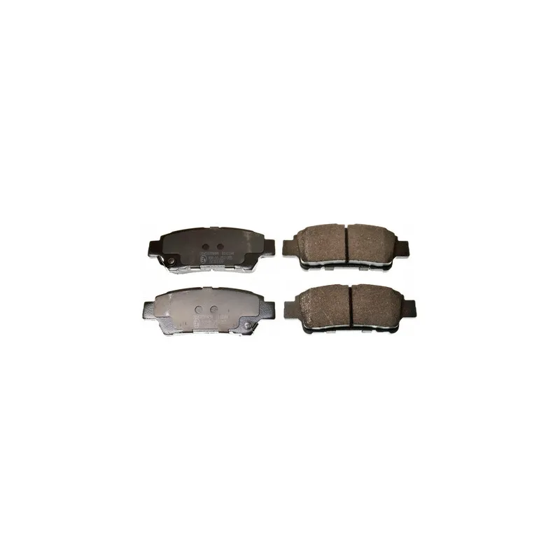 Jeu de 4 plaquettes de frein arrière DENCKERMANN B111164