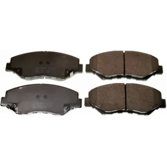Jeu de 4 plaquettes de frein avant DENCKERMANN B111170