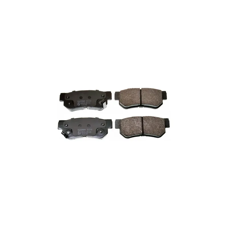 Jeu de 4 plaquettes de frein arrière DENCKERMANN B111192