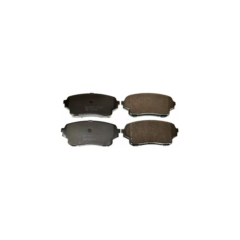 Jeu de 4 plaquettes de frein avant DENCKERMANN B111195
