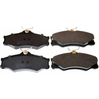 Jeu de 4 plaquettes de frein avant DENCKERMANN B111198