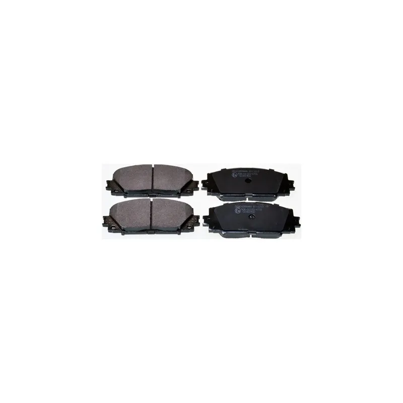 Jeu de 4 plaquettes de frein avant DENCKERMANN B111213