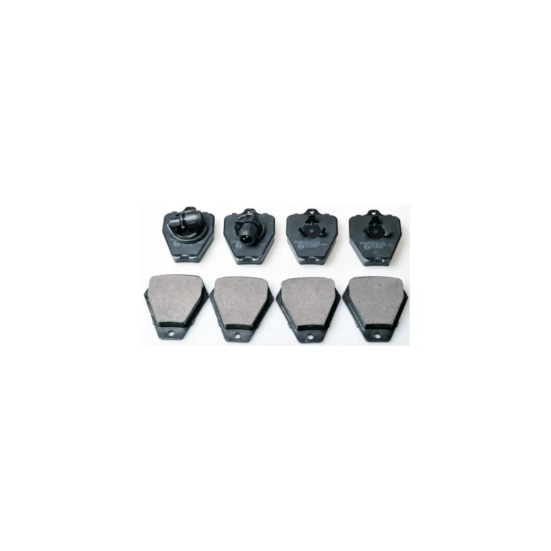 Jeu de 4 plaquettes de frein avant DENCKERMANN B111226