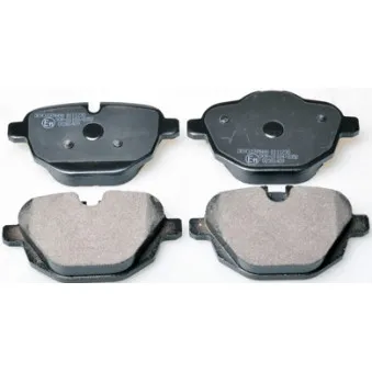 Jeu de 4 plaquettes de frein arrière DENCKERMANN B111230