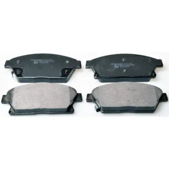Jeu de 4 plaquettes de frein avant DENCKERMANN B111236