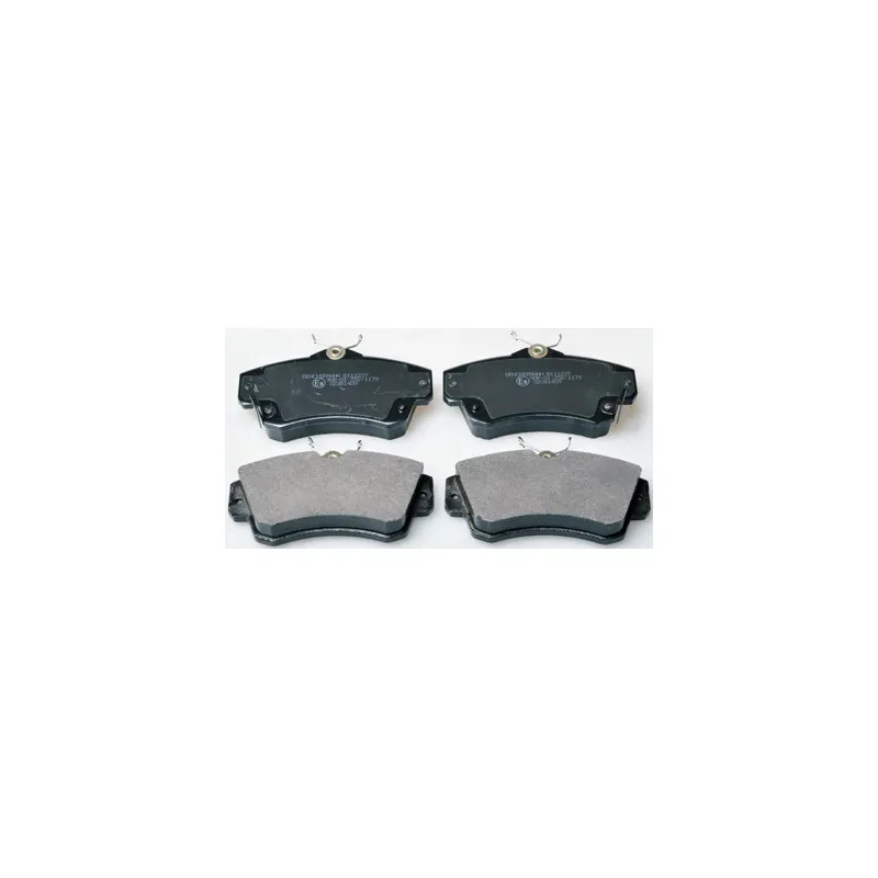 Jeu de 4 plaquettes de frein avant DENCKERMANN B111237
