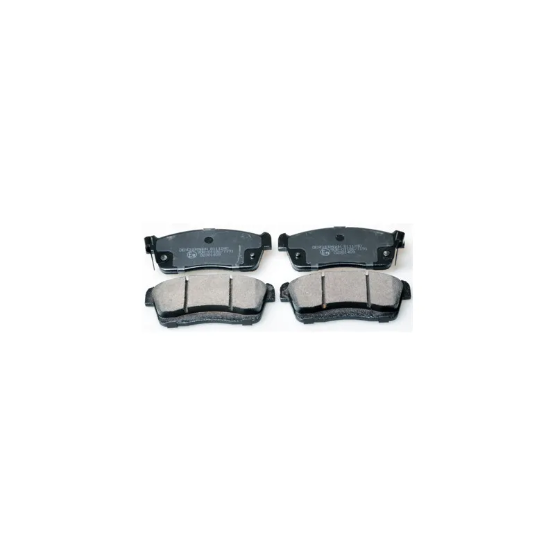 Jeu de 4 plaquettes de frein avant DENCKERMANN B111240