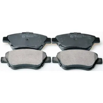 Jeu de 4 plaquettes de frein avant DENCKERMANN B111242
