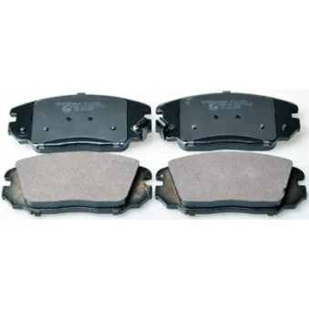Jeu de 4 plaquettes de frein avant DENCKERMANN B111250