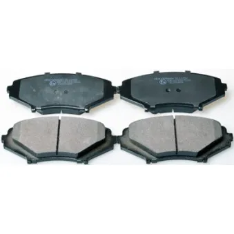 Jeu de 4 plaquettes de frein avant DENCKERMANN B111259