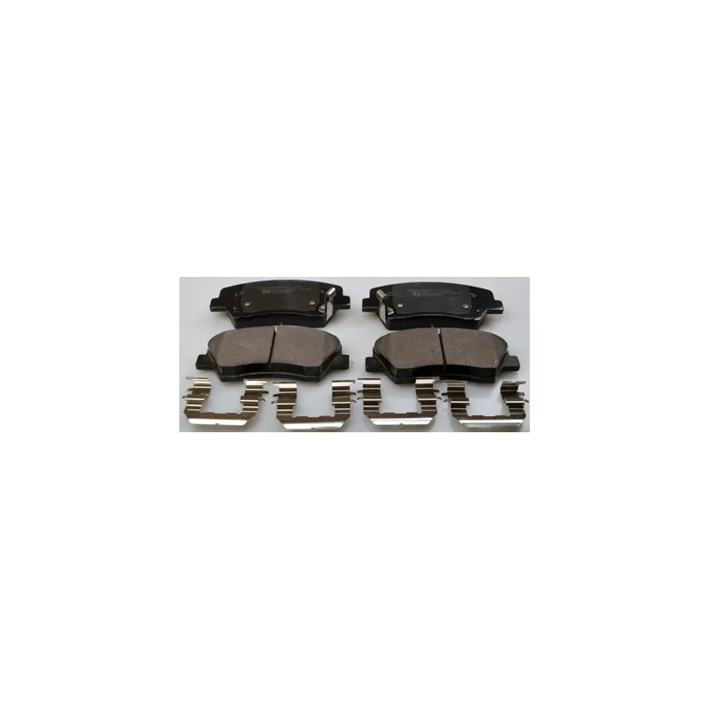 Jeu de 4 plaquettes de frein avant DENCKERMANN B111278