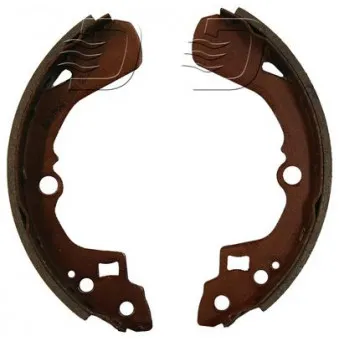 Jeu de mâchoires de frein DENCKERMANN B120001