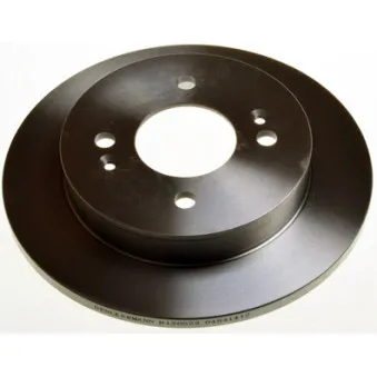 Jeu de 2 disques de frein arrière DENCKERMANN B130523